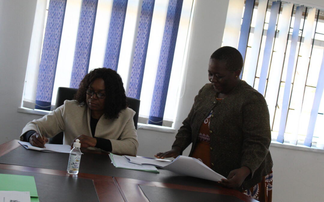 Heads of Departments performance contracting signing ceremony